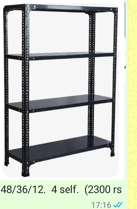 Slotted angle rack  uploaded by business on 1/23/2024