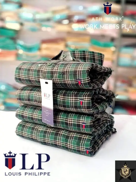 *MEN'S FULL SLEEVE CHECK  SHIRTS*

*BRAND LOUIS PHILLIPE*

*FABRIC  TWILL COTTON*

*SIZE M L XL XXL* uploaded by  Biggest shirt manufacture T square🥼  on 1/23/2024