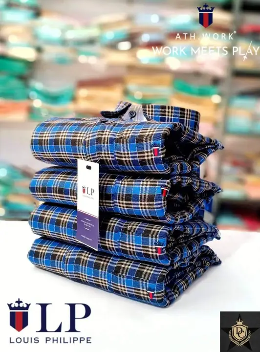 *MEN'S FULL SLEEVE CHECK  SHIRTS*

*BRAND LOUIS PHILLIPE*

*FABRIC  TWILL COTTON*

*SIZE M L XL XXL* uploaded by  Biggest shirt manufacture T square🥼  on 1/23/2024