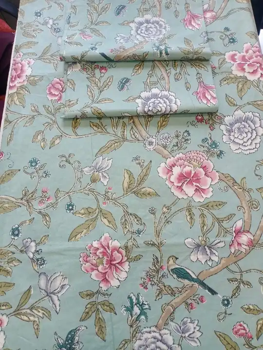 Anokhi print pure cotton double bed bedsheets  uploaded by Jaipuri Bazar on 1/23/2024