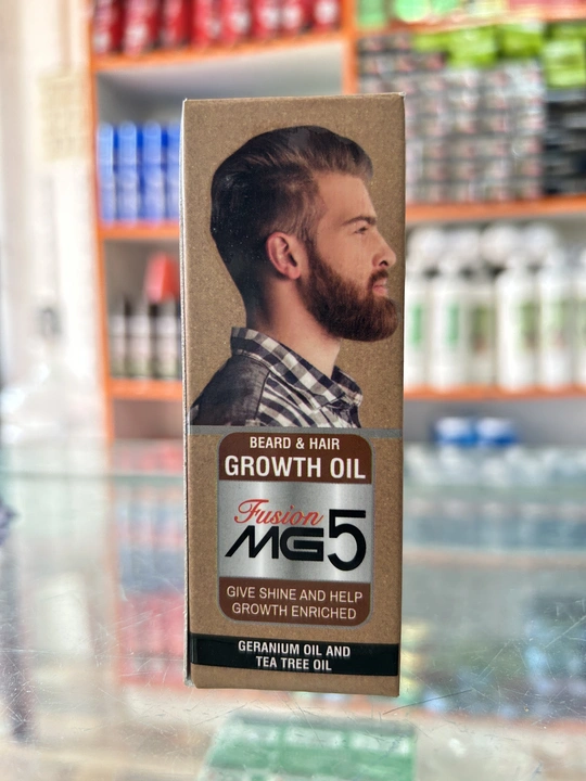 MG5 beard Hair Growth Oil uploaded by business on 1/23/2024