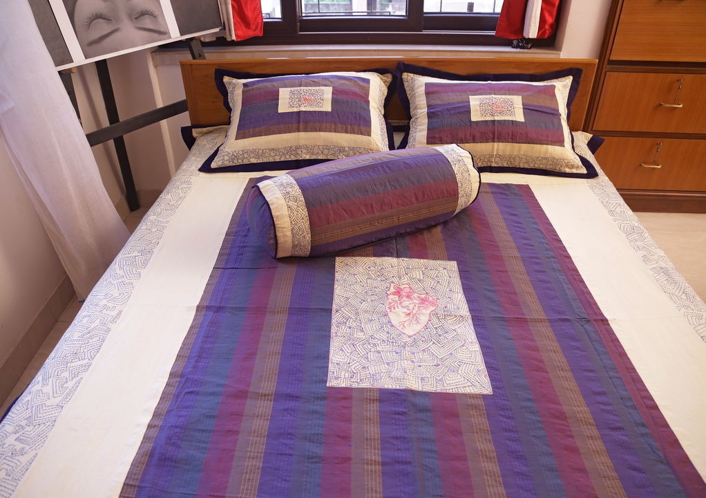 Embroidered  cotton Bed Cover Set. uploaded by Emon on 3/25/2021
