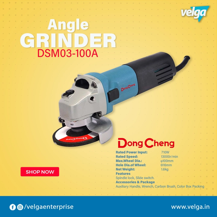 Dongcheng angle grinder  uploaded by Velga enterprise  on 1/23/2024