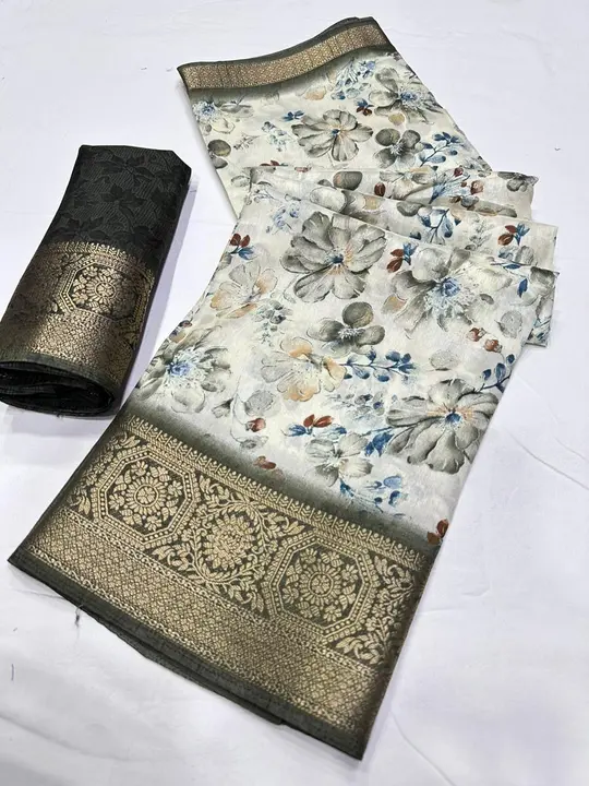 Dola silk soft smooth with running blouse  uploaded by SHREE SHYAM COLLECTION  on 1/23/2024