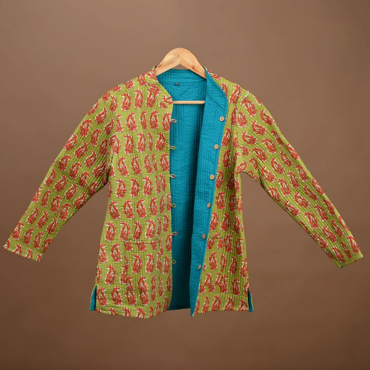 Jacket  uploaded by Bagru Cotton Handblock on 1/24/2024