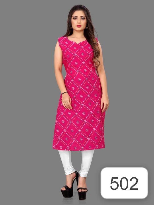 Boutique Heavy American Crep kurti uploaded by Swastik creation on 1/24/2024