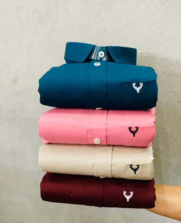 *ALLEN SOLLY*
M TO XXL
COLOURS-10
SET-40 PECS
MOQ-80 PECS
FULL SLEEVES
REGULAR FIT
Price-240 uploaded by  Biggest shirt manufacture T square🥼  on 1/24/2024
