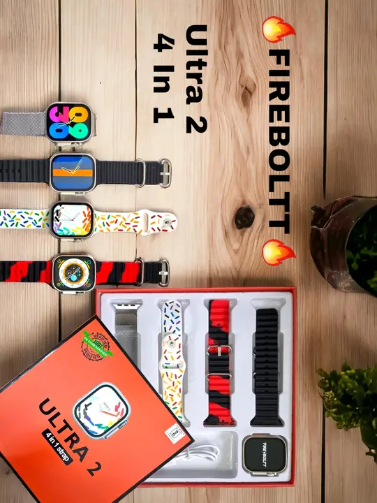⌚*🔥Firebolt Ultra2 4in1 Combo Available 🔥✔️ uploaded by business on 1/24/2024