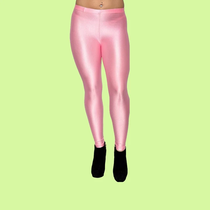 Satin Shiner leggings  uploaded by Faith And Fashion on 1/24/2024