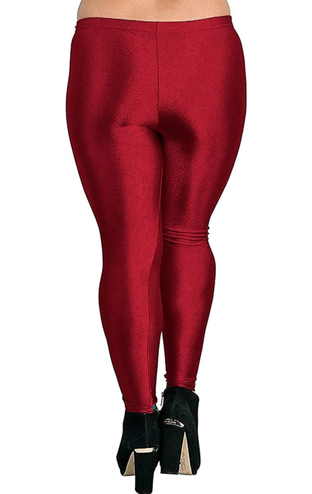 Satin Shiner leggings Maroon Colour  uploaded by Faith And Fashion on 1/24/2024