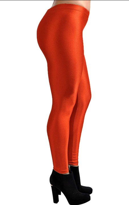 Satin Shiner leggings Red Colour  uploaded by Faith And Fashion on 1/24/2024