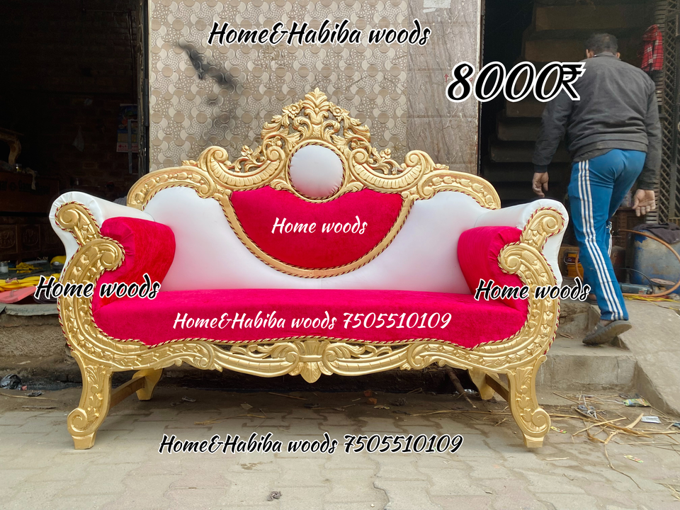 Wedding sofa uploaded by Habiba woods on 1/24/2024