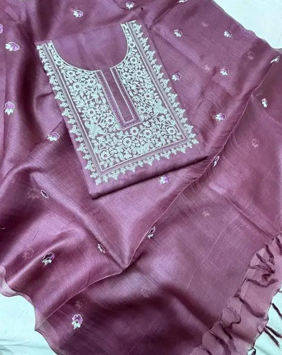 BHAGALPURI TUSSAR BY TUSSAR SUIT  uploaded by S.N.COLLECTIONS  on 1/24/2024