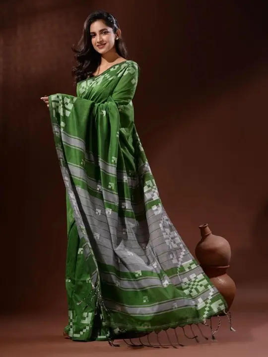 Handloom saree  uploaded by Matri Saree Center on 1/24/2024