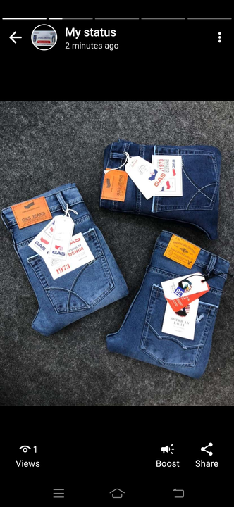 Piping nitted  uploaded by Jeans 👖 manufacture wholesale on 1/24/2024