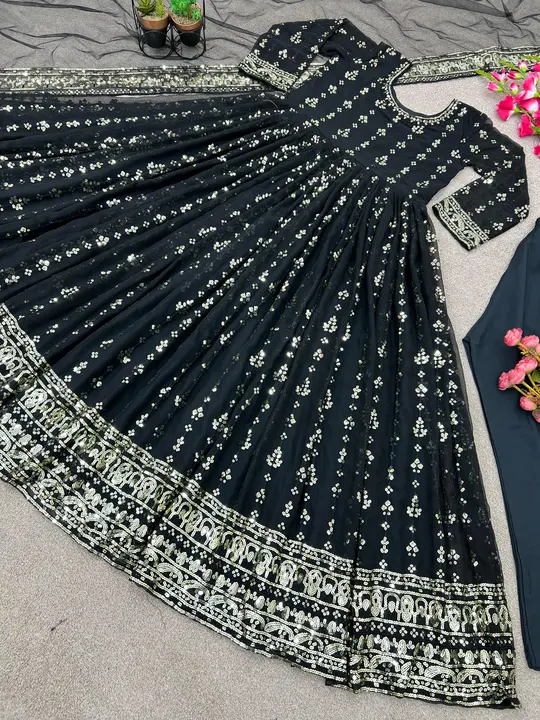 Gown pent dupatta  uploaded by MAHADEV FASHION on 1/24/2024