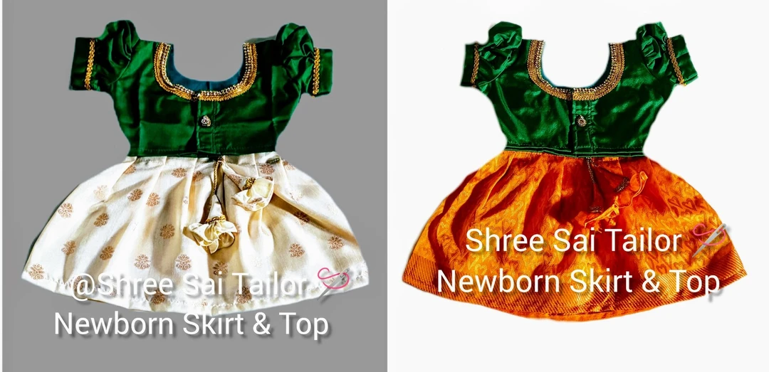 Post image I want 1-10 pieces of Girls set at a total order value of 5000. I am looking for நற்பவி @Shree Sai Kid's ,
👉 Only 0 to 3 Mth Sizes , Newborn Skirt &amp; Top, Full (cotton) Lining Set . Please send me price if you have this available.