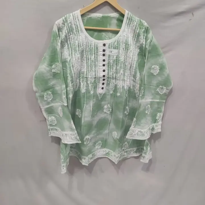 Short top  uploaded by Lcf crafts (lucknow Chikan factory) on 1/25/2024