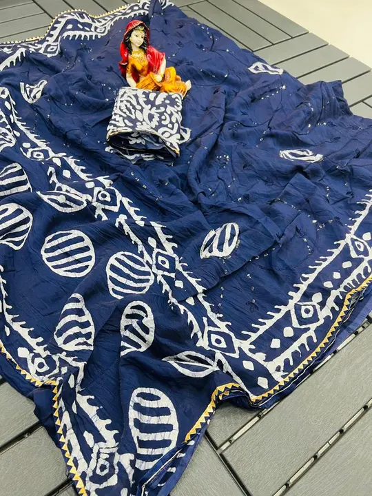 Batik print in cotton with sequence butta uploaded by Suyukti Creation on 1/25/2024