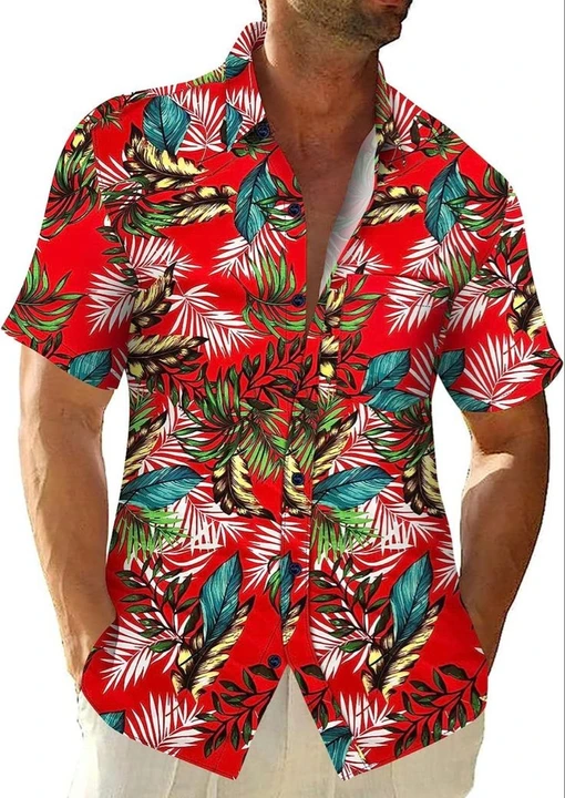 Men goa beach shirt  uploaded by Parvez clothing co export pvt ltd on 1/25/2024