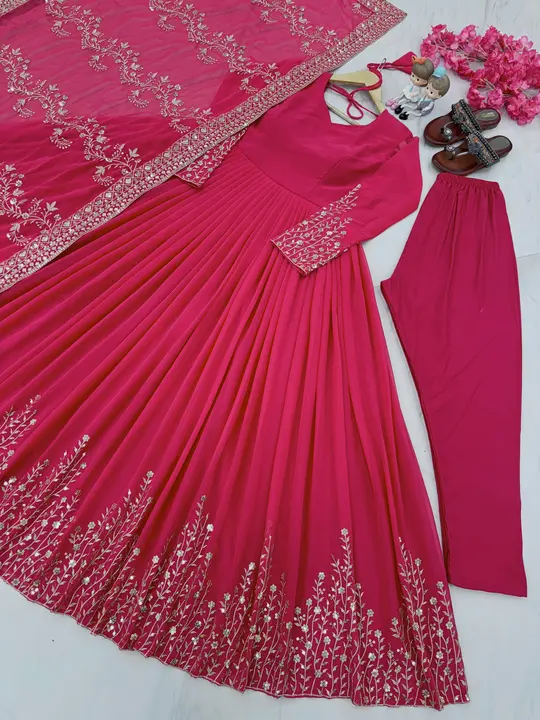 Gown uploaded by Taha fashion from surat on 1/25/2024