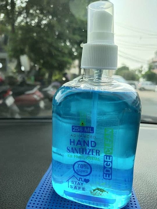 Hand sanitizer 250 ml uploaded by Edge India Pharmaceuticals  on 7/18/2020