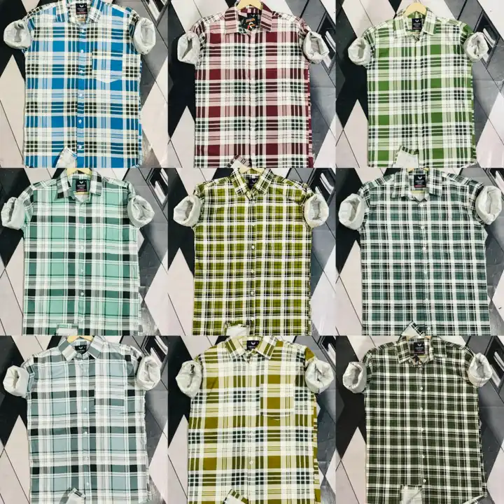 Cotton Laffer Check Shirt / Cod Available / Starting Price uploaded by business on 1/26/2024