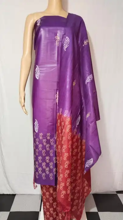 BHAGALPURI KATAN SALAB SILK SUIT  uploaded by S.N.COLLECTIONS  on 1/26/2024