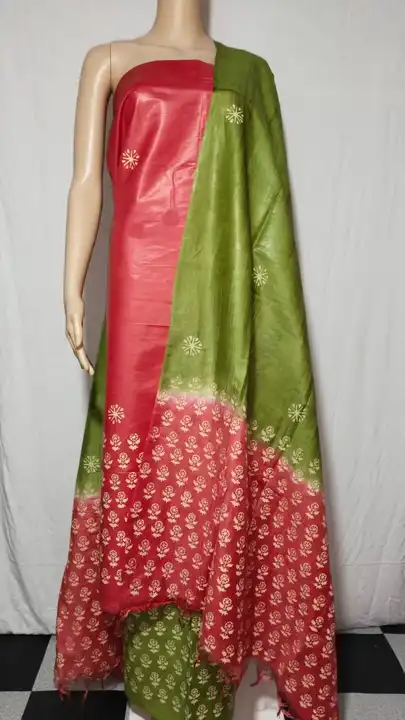 BHAGALPURI KATAN SALAB SILK SUIT  uploaded by S.N.COLLECTIONS  on 1/26/2024