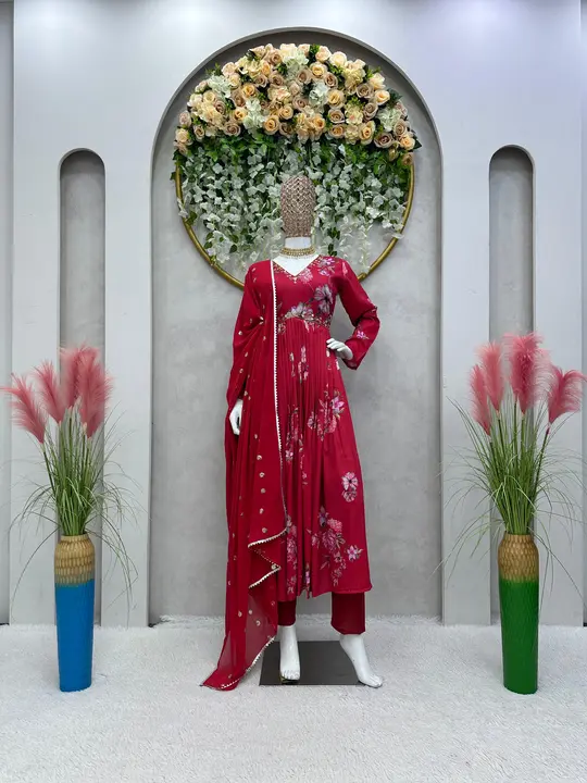 Anarkali suit  uploaded by MAHADEV FASHION on 1/26/2024