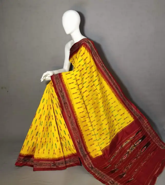 Twill ikkat-6 uploaded by Kesari Nandan Fashion saree and dress material on 1/26/2024
