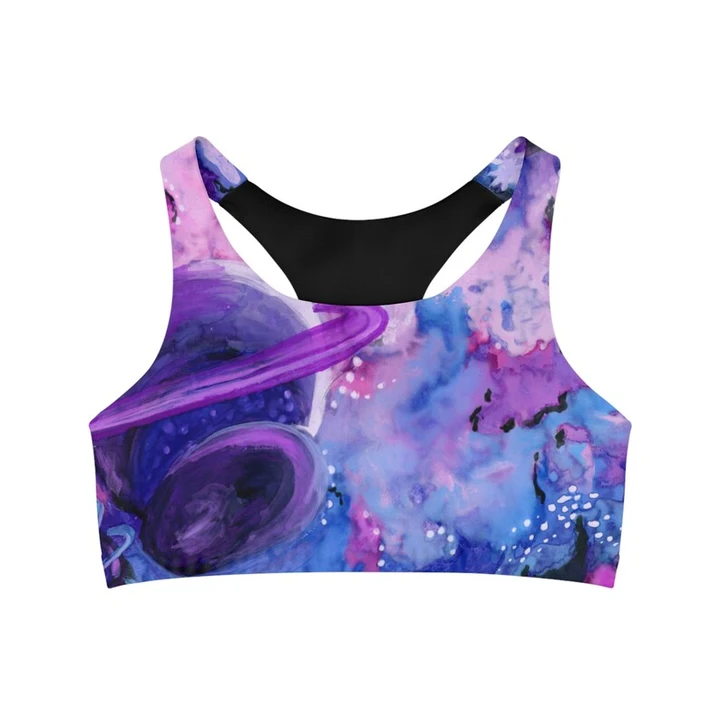 Premium quality printed sports bra uploaded by business on 1/26/2024