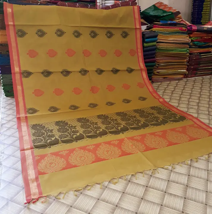 Pure cotton saree's  uploaded by SRI AMMAN SAREES MANUFACTURE on 1/26/2024