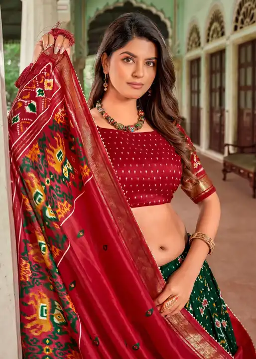 Tussar Silk Lehnga  uploaded by business on 1/26/2024