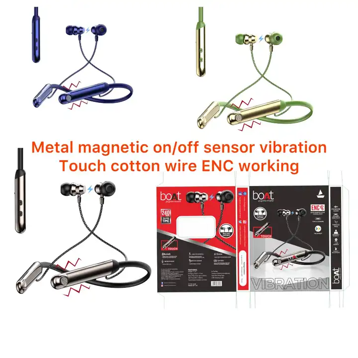 Post image Hey! Checkout my new product called
Boat 935 metal megnetic on/off sensor vibration and touch working cotton wire available .