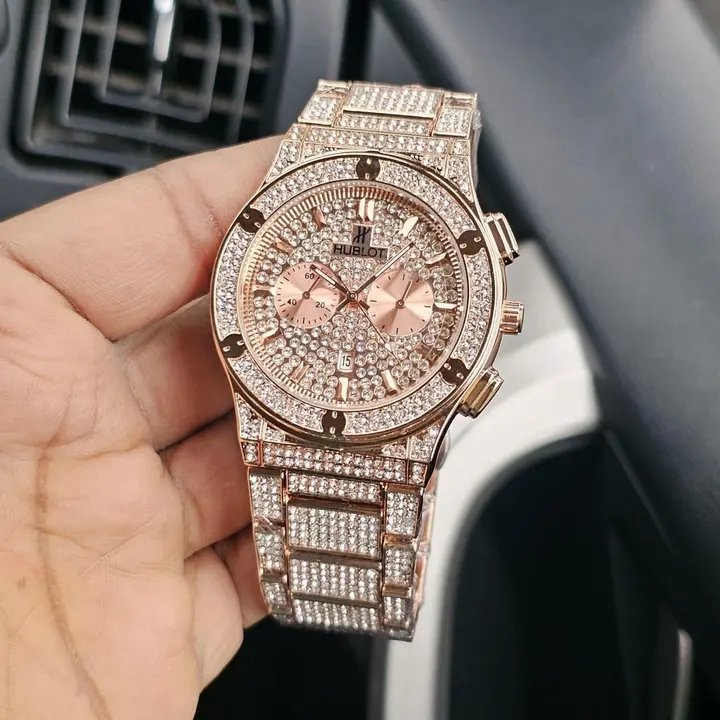 👉🔥HUBLOT  🆕 DIMOND WOCH🤩👈 uploaded by business on 1/27/2024