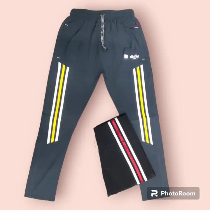 WHEY FIT 3 PATTI PLAN TRACK PANT uploaded by SHREE VIMAL GARMENTS on 1/27/2024