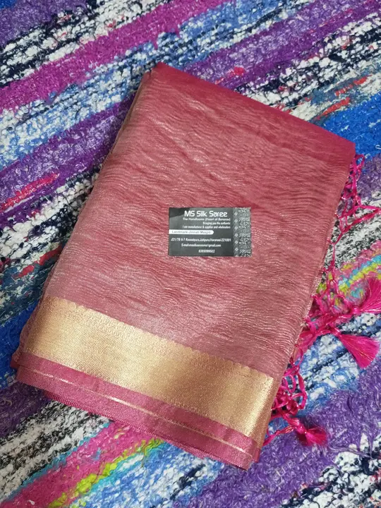 Carush Tissue  uploaded by M.S Silk Saree on 1/28/2024