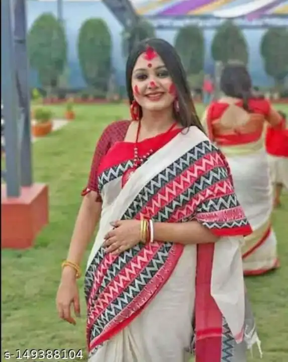 Handloom begumpuri saree  uploaded by Sujata saree cantre on 1/28/2024