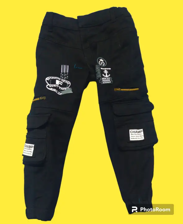 Black tiger cargo uploaded by Beauty flag jeans on 1/28/2024