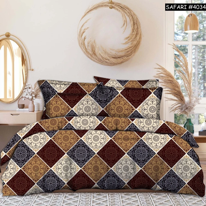 Double bed sheet with pillow cover  uploaded by business on 1/28/2024