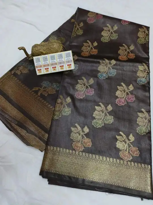 Munga Tassar silk saree  uploaded by business on 1/28/2024