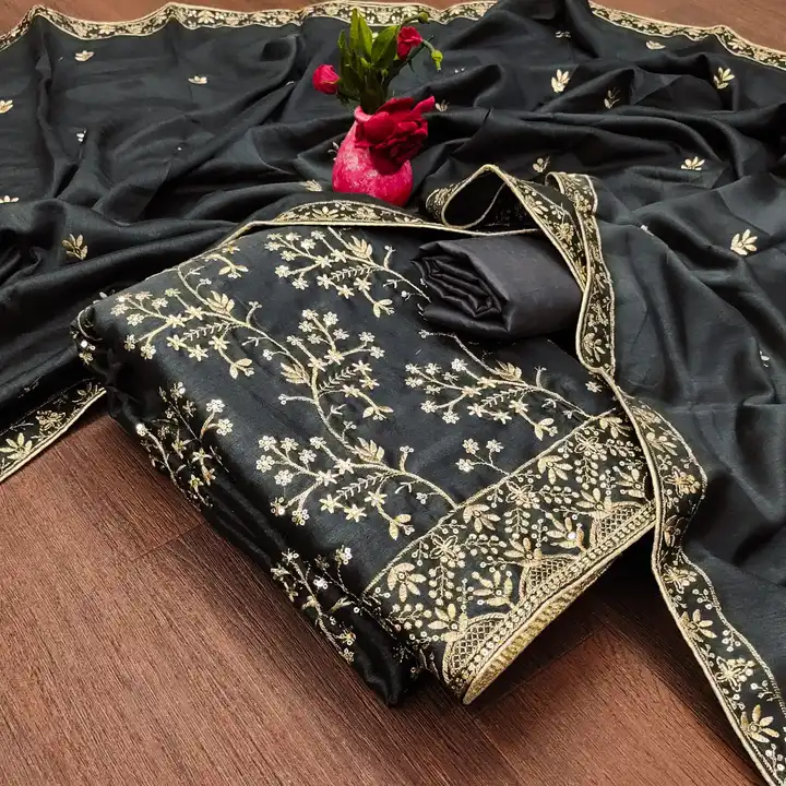 V silk uploaded by Kesari Nandan Fashion saree and dress material on 1/29/2024