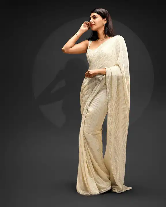 sequence saree uploaded by business on 1/29/2024