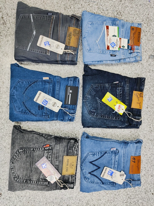 Cotton by cotton assorted jeans  uploaded by Nadeem khanjeans on 1/29/2024