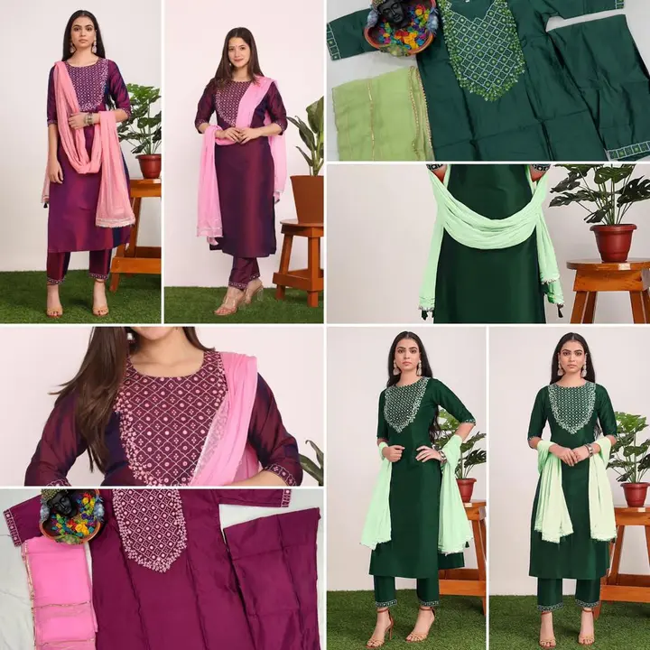 LOT LO OFFER 
ONE TIME BENEFIT DEAL

 *3PIS COLLECTION* 

3PIS KURTI PENT DUPATTA 



FEBRIC - GEORG uploaded by Krisha enterprises on 1/29/2024