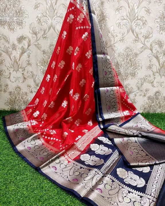 Post image Banarasi Latest Collection Premium Quality
Dyeable Warm Silk Saree...
Soft fabric best quality..