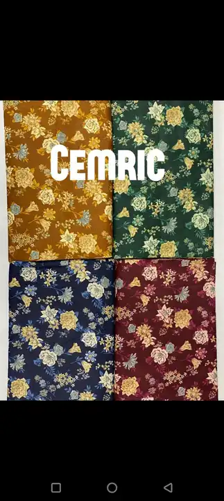 Cambric cotton PRINTA  uploaded by Sarda fashion on 1/30/2024