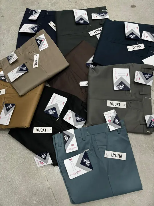 Twill lycra formal trousers  uploaded by kanishk fashions on 1/30/2024