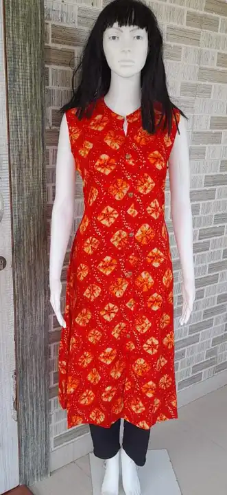 A LINE WIDE GHERA LONG KURTI uploaded by Swastik creation on 1/30/2024